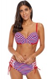 SW1733-34 Costum de baie din doua piese, cu imprimeu, M, S/M