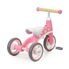 Tricicleta cu pedale ecotoys, Roz