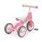 Tricicleta cu pedale ecotoys, Roz