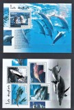 Togo - Fauna Marina - DELFINI - BL + KB - MNH