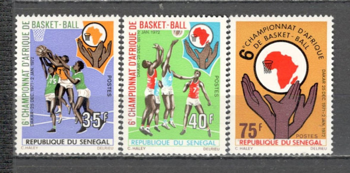 Senegal.1971 C.A. de baschet Dakar MS.122
