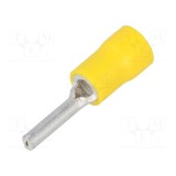Pin fir 2.6x14mm galben