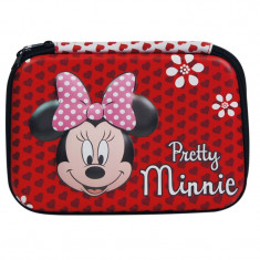 Penar fetite Pretty Minnie, 20 cm, Rosu foto