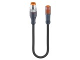 Cablu LUMBERG AUTOMATION M12/M8 3 pini 1,5m RST 3-RKM 3-224/1,5 M pentru senzori și automatizări