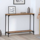 vidaXL Masă de consolă Lemn vechi 101 x 30.5 x 75 cm Lemn compozit