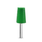 Biax sculptura lemn SABURR Cap conic taiat 19mm 6mm, Granulatie Saburr ASPRA - VERDE