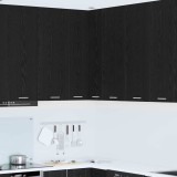 vidaXL Dulap suspendat Riga Stejar Sonoma și Alb 57 x 57 x 100 cm 884371