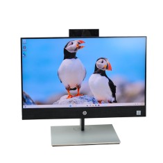 ALL IN ONE HP Second Hand, PROONE 440 G6, Procesor I3 10100, Memorie RAM 8 GB, SSD 256 GB NVME, Windows 11 Pro, Webcam, Wireless, Ecran 23,8 inch, Gra