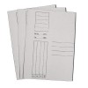 Dosar carton alb duplex simplu 230g/mp