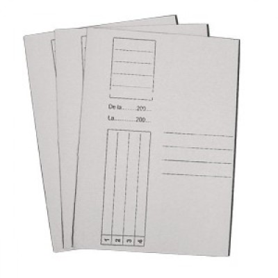Dosar carton alb duplex simplu 230g/mp foto