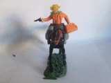 bnk jc Cowboy calare cu pistol si geanta - Vestul Salbatic - Hong Kong copie Timpo