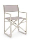 Set 2 scaune gradina bej Konnor 55x50.5x84.5 cm