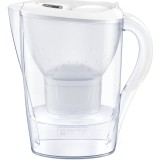 Starter pack cana filtranta Brita Marella, 2,4L, alba + 3 filtre Maxtra PRO