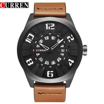 Ceas Barbatesc CURREN Fashion - BROWN foto