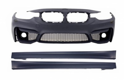 Bara Fata cu Praguri Laterale BMW Seria 3 F30 F31 (2011-up) M3 Design Performance AutoTuning foto