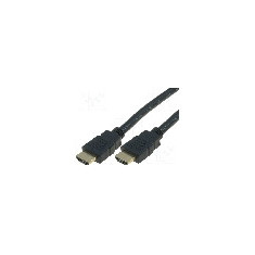 Cablu HDMI - HDMI, din ambele par&#355;i, HDMI mufa, 15m, negru, VCOM - CG511-150-PB