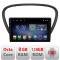 Navigatie Peugeot 607 Android radio gps internet Octa Core 8+128 LTE Kit-607+EDT-E609 CarStore Technology