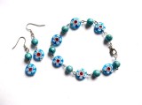 set bratara si cercei cu murano 36371