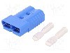 Conector alimentare DC, 0,6kV, 2 pini, seria SB&reg; 350, {{Dimensiune pin}}. ANDERSON POWER PRODUCTS - 6321G1