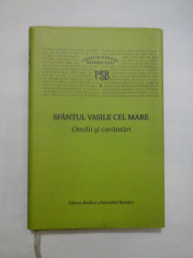 Sfantul Vasile cel Mare - Omilii si cuvantari -PSB - Editura Basilica s Patriarhiei Romane, 2009 foto