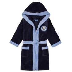 Manchester City halat de baie pentru copii navy - 9-10 let foto