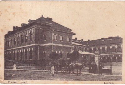 Focsani. Liceul (scrisa) foto