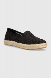 Toms espadrile Alpargata Rope 2.0 culoarea negru, 10020684