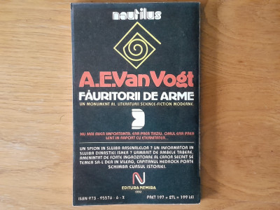 FAYRITORII DE ARME- A. E. VAN VOGT. SF. foto