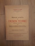 A. Diceanu - Manual practic de desen tehnic. Metoda intuitiva 1945