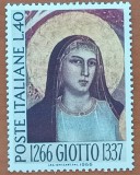 ITALIA- Timbru vechi-PICTURA de GIOTTO-''MADONA''-MNH-Nestampilat-MNH-Vezi-Scan