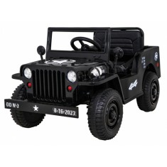 Masinuta electrica armata, off road, 4x4, telecomanda, 3 viteze, lumina LED, suspensii, roti EVA, Bluetooth, MP3