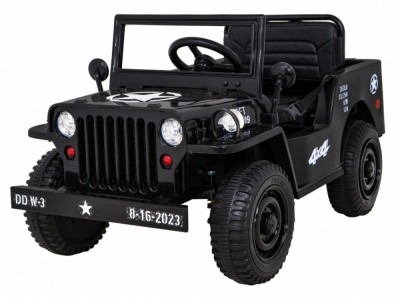 Masinuta electrica armata, off road, 4x4, telecomanda, 3 viteze, lumina LED, suspensii, roti EVA, Bluetooth, MP3 foto