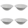 Set boluri, 4 piese, 1.65 L, Portelan, Alb model