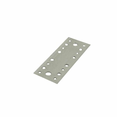 Placa perforata otel zincat 90x210x2 mm, forma rectangulara foto