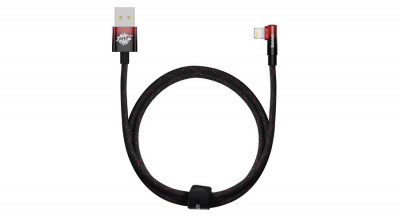 Cablu Baseus MVP 2 Lightning 1m 20W - (negru-roșu) foto