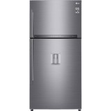 Frigider cu doua usi LG GTF916PZPED, No Frost, 592 l, Dozator apa, Mirror Touch Display, Clasa E