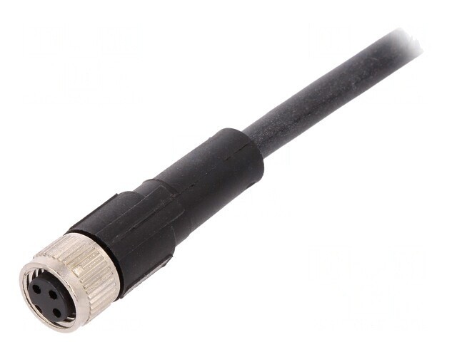Cablu de conectare M8 3 pini drept 10m 60VAC 4A