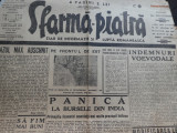 Ziarul Sfarma Piatra, 27 martie 1942