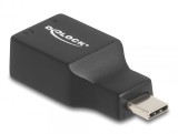 Placa de sunet USB type C la 2 x jack stereo 3.5mm, Delock 67128