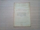 IDEOLOGIA STATULUI ROMAN - C. Radulescu-Motru - 1934, 26 p.