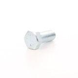 Surub cu cap hexagonal, filetat complet, otel, zincat alb, M20 x 60 mm