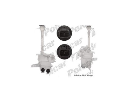Rezervor spalator parbriz Toyota Rav4 (Xa30), 01.2006-01.2013, cu capac, cu 2 pompe spalator foto