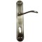 Maner usa interior, cu sild, Gato Petra, pentru cilindru, zamac, bronz antic, 90 mm