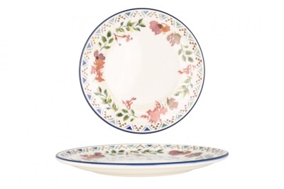 Bonna Farfurie pentru cină - Spring - Porţelan - 25 cm - set de 6 foto