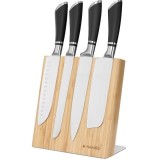 Suport cutite Navaris, magnetic, din lemn, 23x22.5 cm, Resigilat, Grad A