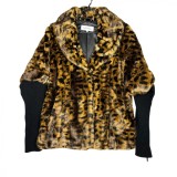 Calvin Klein Adulți haină leopard negru culoare S