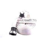 Furtun tip pompieri, 2 toli, tip C, 20m, cu racorduri, 13 bari, Micul Fermier, GF-0290
