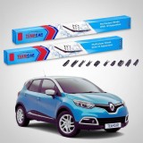 Cumpara ieftin Ștergătoare Renault Captur I SUV 2013-2016 | Set Față Flat Premium &ndash; TeamCar&reg;