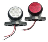2 x 14 LED 12V 24V Lampa Gabarit Pentru Remorca Camioane