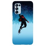 Husa compatibila cu Oppo A31 model Into the Spider-Verse, Silicon, TPU, Viceversa, Transparent, Carcasa